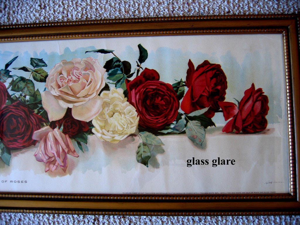 Newton Wells A yard of roses yard long print right