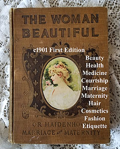 Allen The Woman Beautiful antique book
