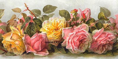Paul de Longpre just too sweet roses print