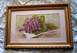 Paul de longpre a popular idol violets print