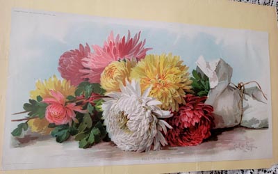 Baby Chick Birds Vintage Oil Painting