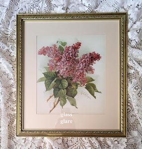 Paul de Longpre vintage spring lilacs print