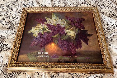 Max Streckenbach vintage lilacs print