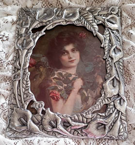 Paul de Longpre original chromolithograph roses print